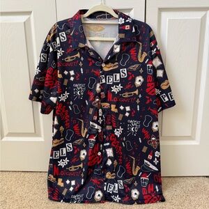 New Orleans Pelicans Button Down Shirt, XL